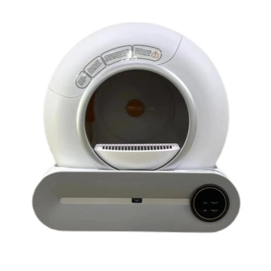 Cat Litter Box, 9L Self-Cleaning Cat Litter Box App Control, ONLY Supports 2.4G WiFi W/Litter Mat&Trash Bags, Fit, Customized