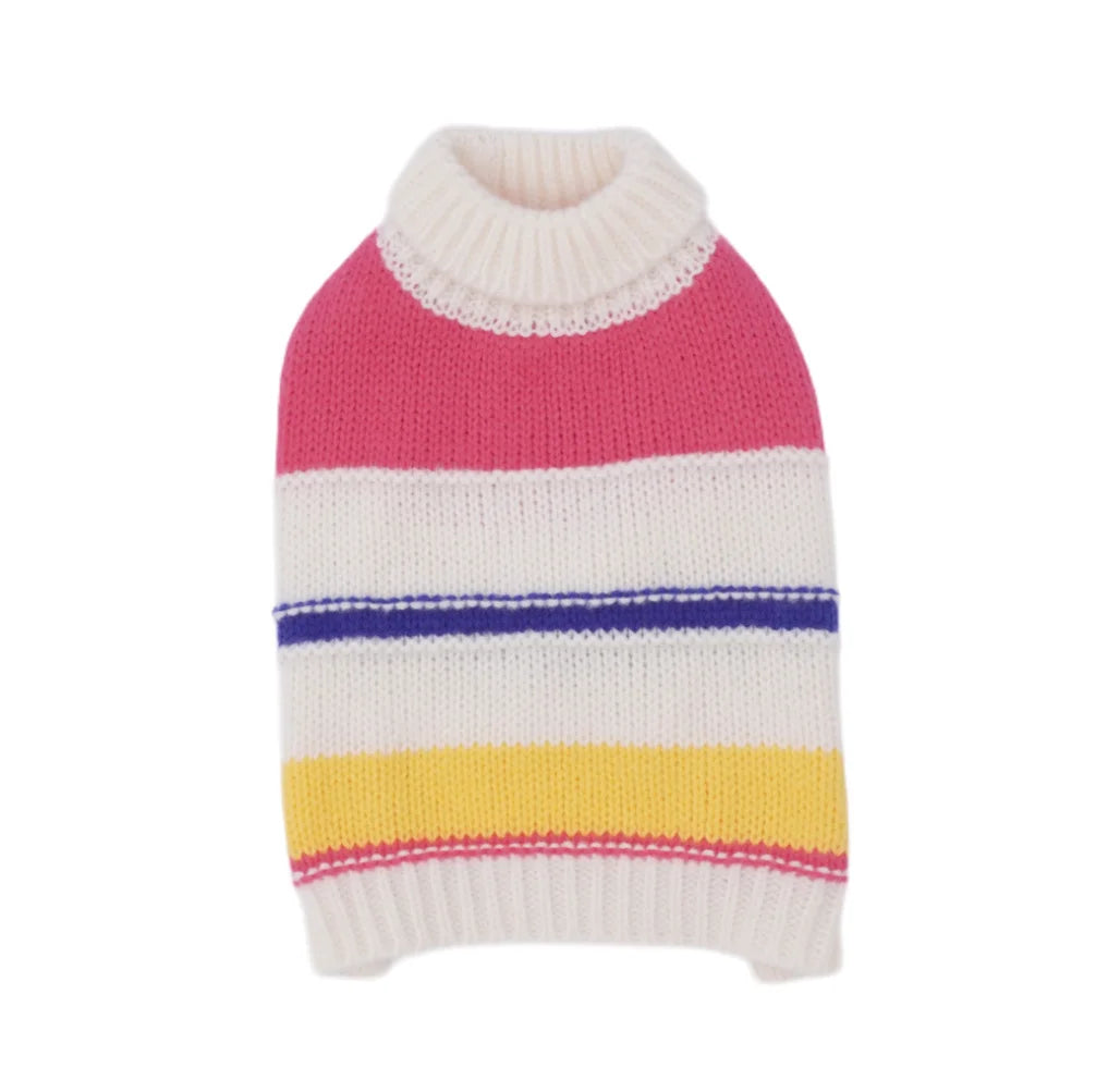 Cute French Fries Printed Soft Cotton Pet Sweater High Quality Design Dog Jacket Small Animal Clothing for Cats